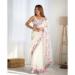 Picture of Shapely Organza Linen Saree