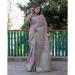 Picture of Sightly Chiffon Rosy Brown Saree