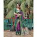 Picture of Exquisite Silk Forest Green Saree