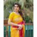 Picture of Resplendent Silk Orange Saree