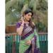 Picture of Graceful Silk Purple Saree