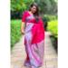 Picture of Shapely Silk Deep Pink Saree