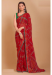 Picture of Grand Chiffon Maroon Saree