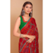 Picture of Grand Chiffon Maroon Saree