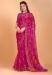 Picture of Grand Chiffon Medium Violet Red Saree