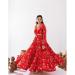 Picture of Ravishing Chiffon Dark Red Readymade Lehenga Choli