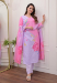 Picture of Admirable Cotton Violet Readymade Salwar Kameez