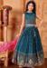 Picture of Beauteous Chiffon Midnight Blue Kids Lehenga Choli