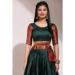 Picture of Bewitching Silk Medium Sea Green Lehenga Choli