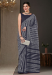 Picture of Nice Silk Dark Slate Grey Saree