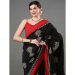 Picture of Charming Silk Black Saree