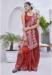 Picture of Admirable Linen Indian Red Saree