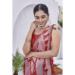 Picture of Admirable Linen Indian Red Saree