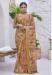 Picture of Splendid Linen Burly Wood Saree