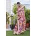 Picture of Wonderful Linen Thistle Saree