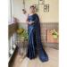 Picture of Enticing Georgette Midnight Blue Saree