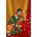 Picture of Good Looking Silk Dark Red Saree