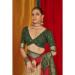 Picture of Pretty Silk Dark Khaki Saree