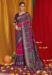 Picture of Pretty Silk Purple Saree