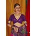 Picture of Pretty Silk Purple Saree