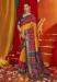 Picture of Stunning Silk Fire Brick Saree