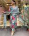 Picture of Pleasing Chiffon Slate Grey Readymade Salwar Kameez