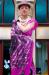 Picture of Beauteous Satin Dark Magenta Saree