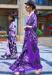 Picture of Bewitching Satin Dark Orchid Saree