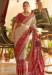 Picture of Excellent Silk Brown Saree