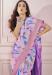 Picture of Superb Silk Plum Saree