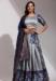 Picture of Splendid Silk Slate Grey Lehenga Choli