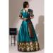 Picture of Pretty Silk Light Sea Green Lehenga Choli