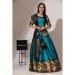 Picture of Pretty Silk Light Sea Green Lehenga Choli