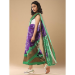 Picture of Pleasing Cotton & Silk Purple Saree