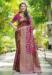 Picture of Marvelous Satin & Silk Rosy Brown Saree