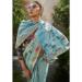 Picture of Enticing Silk Steel Blue Saree