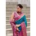 Picture of Graceful Silk Light Steel Blue Saree