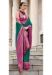 Picture of Magnificent Silk Teal Saree