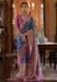 Picture of Resplendent Silk Dark Slate Blue Saree