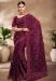 Picture of Marvelous Silk Maroon Saree