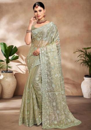 Picture of Bewitching Silk Rosy Brown Saree