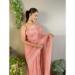 Picture of Sightly Silk Light Coral Saree