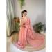 Picture of Sightly Silk Light Coral Saree