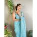 Picture of Fascinating Silk Pale Turquoise Saree