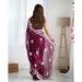 Picture of Beautiful Georgette Brown Saree