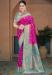 Picture of Ideal Silk Medium Violet Red Saree