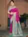 Picture of Ideal Silk Medium Violet Red Saree