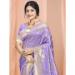 Picture of Gorgeous Silk Medium Purple Saree