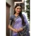 Picture of Ravishing Silk Medium Purple Saree