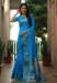 Picture of Grand Silk Dodger Blue Saree